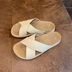 Women's Cream Sandals